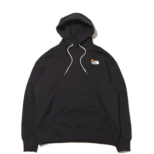 THE NORTH FACE FLOWER LOGO HOODIE BLACK 23SS-I