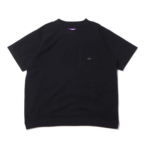 THE NORTH FACE PURPLE LABEL High Bulky H/S Pocket Tee BLACK 22SS-I