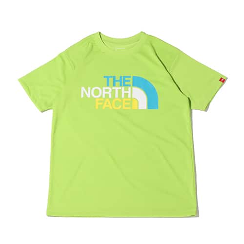THE NORTH FACE S/S COLORFUL LOGO TEE SAFETYGREEN 22SS-I