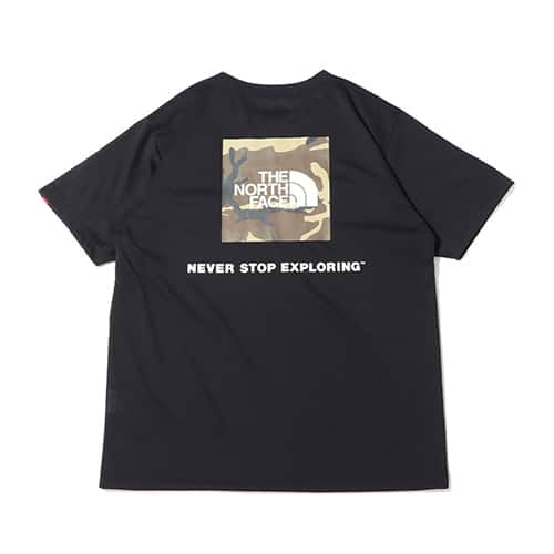THE NORTH FACE S/S SQUARE CAMOFLUGE TEE BLACK 22SS-I