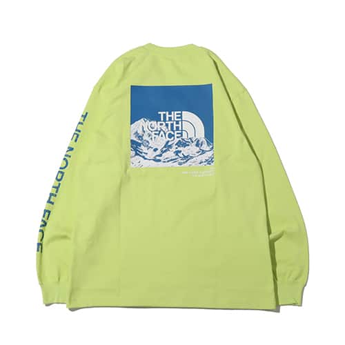 THE NORTH FACE L/S SLEEVE GRAPHIC TEE シャープグリーン 22SS-I
