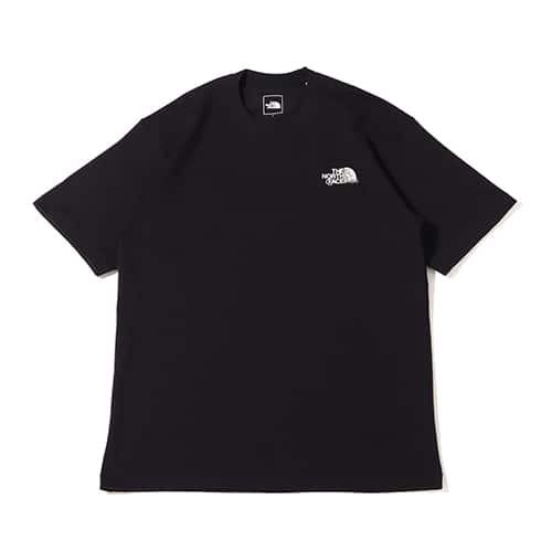 THE NORTH FACE S/S EMBROID LOGO TEE BLACK 22SS-I