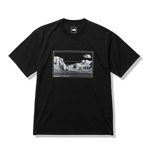 THE NORTH FACE S/S TRIPLE GRADATION TEE BLACK 22SS-I