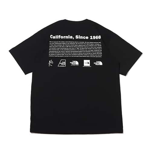 THE NORTH FACE S/S HISTORICAL LOGO TEE BLACK 23SS-I