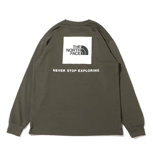 THE NORTH FACE L/S BACK SQUARE LOGO TEE ニュートープ 23SS-I