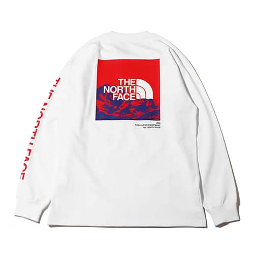 THE NORTH FACE L/S SLEEVE GRAPHIC TEE ホワイト 23SS-I