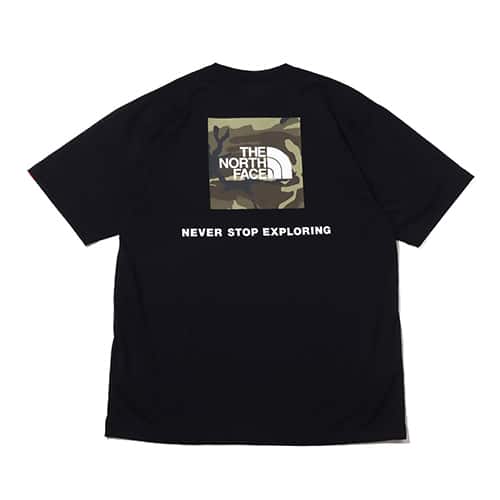 THE NORTH FACE S/S SQUARE CAMOUFLAGE TEE BLACK 23SS-I