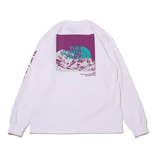 THE NORTH FACE L/S Sleeve Graphic Tee ホワイト 24SS-I