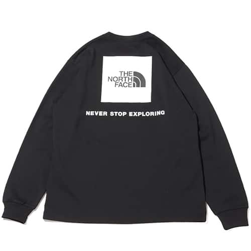 THE NORTH FACE L/S Back Square Logo Tee ブラック 24SS-I