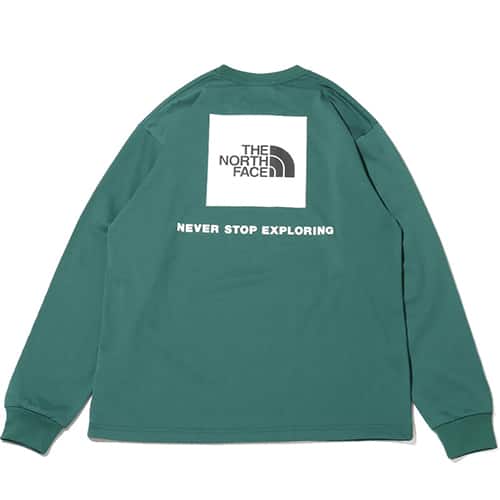 THE NORTH FACE L/S Back Square Logo Tee TNFグリーン 24SS-I