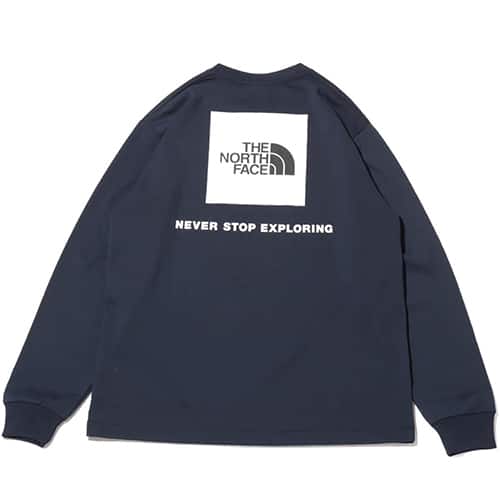 THE NORTH FACE L/S Back Square Logo Tee アーバンネイビー 24SS-I