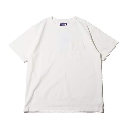 THE NORTH FACE PURPLE LABEL 7oz H/S Pocket Tee Off White 23SS-I