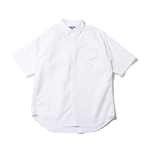 THE NORTH FACE PURPLE LABEL Cotton Polyester OX B.D. H/S Shirt White 23SS-I