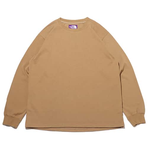 THE NORTH FACE PURPLE LABEL Field Long Sleeve Tee Beige 23FW-I