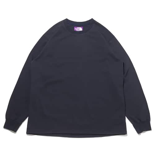 THE NORTH FACE PURPLE LABEL Field Long Sleeve Tee Navy 24SS-I