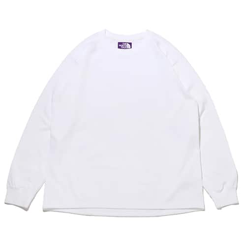 THE NORTH FACE PURPLE LABEL Field Long Sleeve Tee White 24SS-I