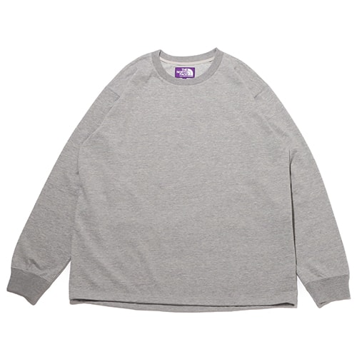 THE NORTH FACE PURPLE LABEL Field Long Sleeve Tee Mix Gray 24SS-I