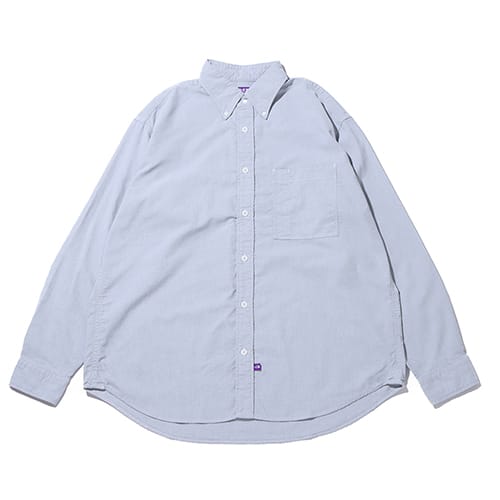 THE NORTH FACE PURPLE LABEL Button Down Field Shirt Asphalt Gray 24SS-I