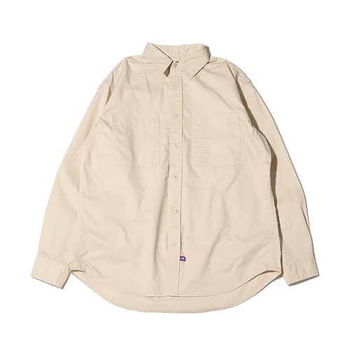 THE NORTH FACE PURPLE LABEL Double Pocket Field Work Shirt Beige 23FW-I