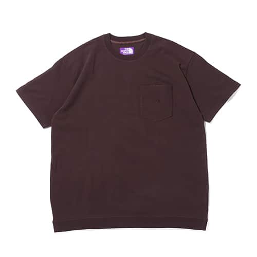 THE NORTH FACE PURPLE LABEL High Bulky Pocket Tee Brown 23FW-I