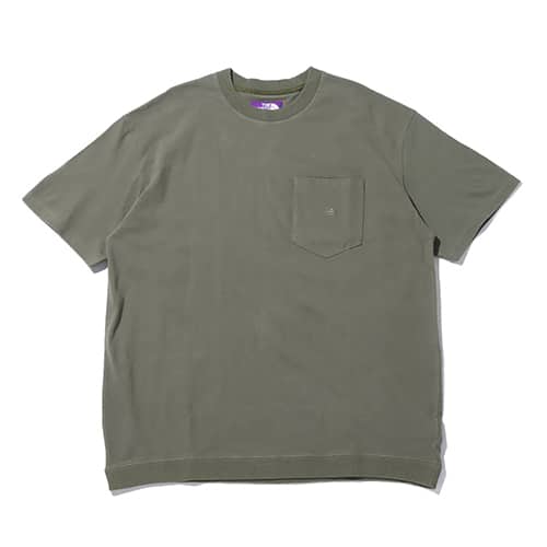 THE NORTH FACE PURPLE LABEL High Bulky Pocket Tee Black 23FW-I