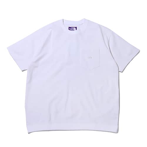 THE NORTH FACE PURPLE LABEL High Bulky Pocket Tee Off White 23FW-I