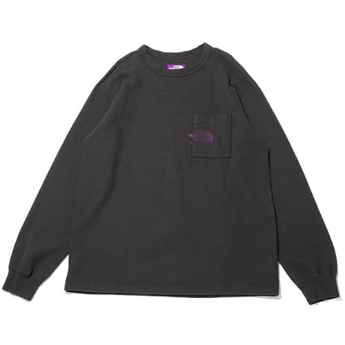THE NORTH FACE PURPLE LABEL Field Long Sleeve Graphic Tee Charcoal 24SS-I