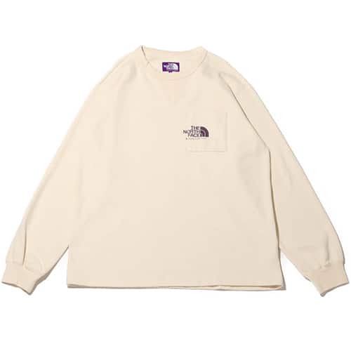 THE NORTH FACE PURPLE LABEL Field Long Sleeve Graphic Tee Ivory 24SS-I