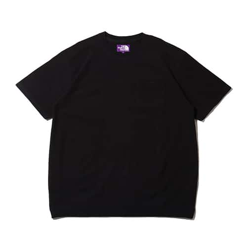 THE NORTH FACE PURPLE LABEL High Bulky Pocket Tee Black