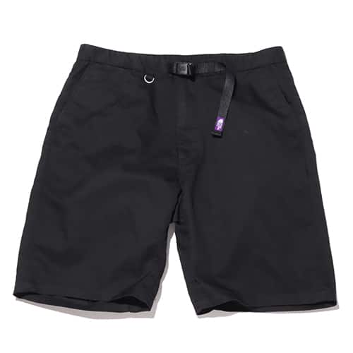THE NORTH FACE PURPLE LABEL Stretch Twill Shorts Black 22SS-I