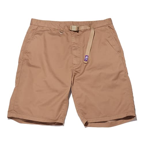 THE NORTH FACE PURPLE LABEL Stretch Twill Shorts Tan 21SS-I