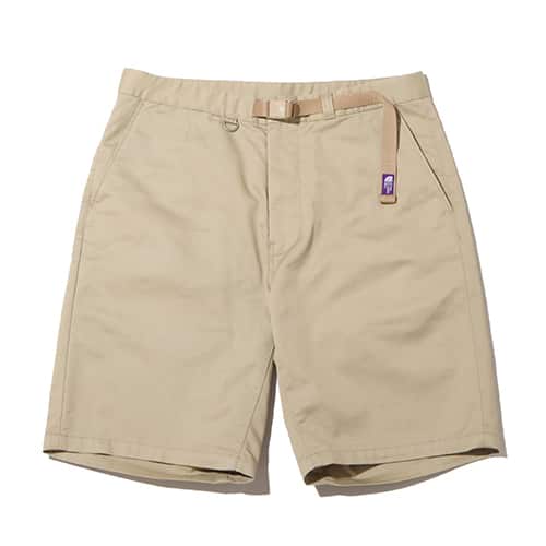 THE NORTH FACE PURPLE LABEL Stretch Twill Shorts Beige 23SS-I