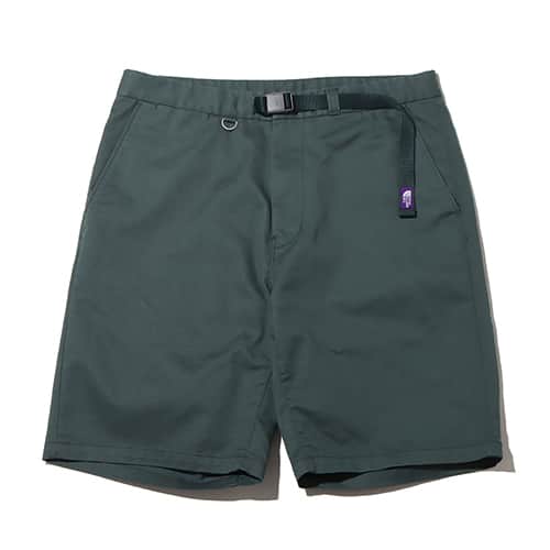 THE NORTH FACE PURPLE LABEL Stretch Twill Shorts Vintage Green 23SS-I