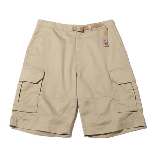 THE NORTH FACE PURPLE LABEL Stretch Twill Cargo Shorts Beige 23SS-I