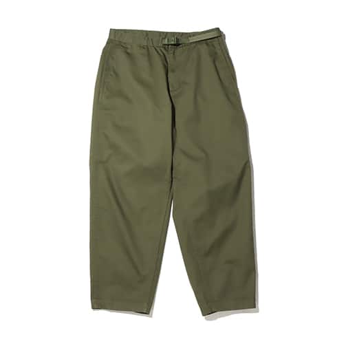 THE NORTH FACE PURPLE LABEL Stretch Twill Wide Tapered Pants Khaki 21FW-I