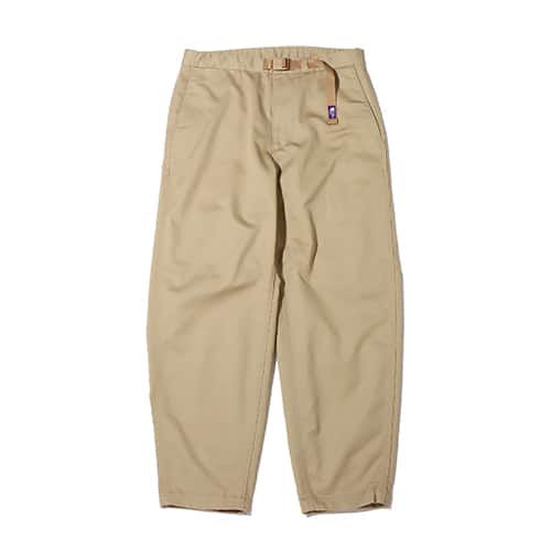 THE NORTH FACE PURPLE LABEL Stretch Twill Wide Tapered Pants Beige 23SS-I
