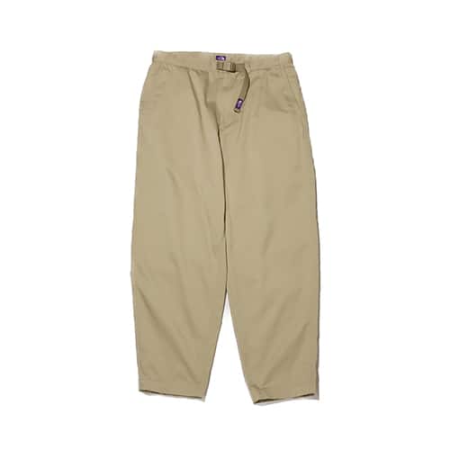 THE NORTH FACE PURPLE LABEL Chino Wide Tapered Field Pants Beige 24SS-I