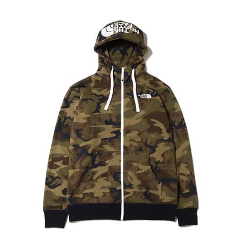 THE NORTH FACE NOVELTY REARVIEW FULZIP HOODIE TNFカモ 22FW-I