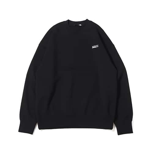 THE NORTH FACE NEVER STOP ING CREW BLACK 23FW-I