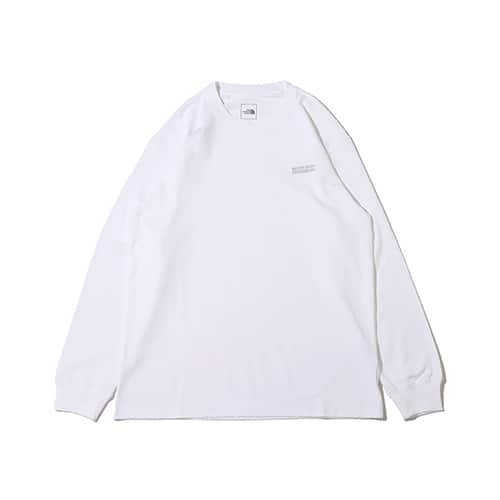 THE NORTH FACE L/S NEVER STOP ING TEE ホワイト 23FW-I
