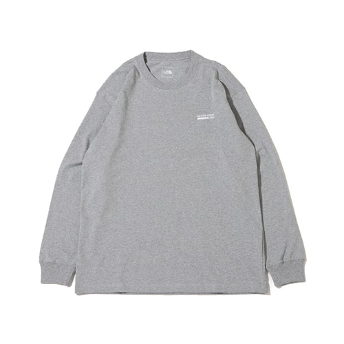 THE NORTH FACE L/S NEVER STOP ING TEE MIXグレー 23FW-I