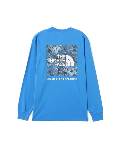 THE NORTH FACE L/S SQUARE Digital Graphic Tee
