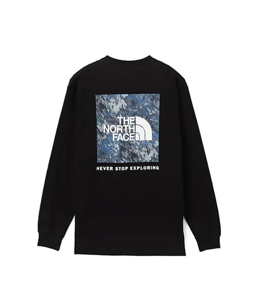 THE NORTH FACE L/S SQUARE Digital Graphic Tee