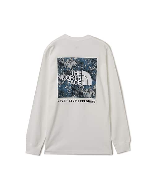THE NORTH FACE L/S SQUARE Digital Graphic Tee