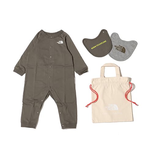 THE NORTH FACE BABY L/S ROMPERS & 2P BIB ニュートープ 23FW-I