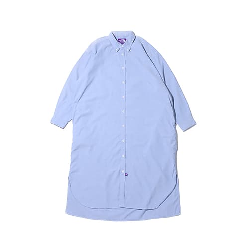 THE NORTH FACE PURPLE LABEL Button Down Field Shirt Dress Sax 23FW-I