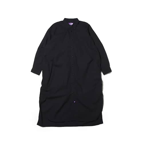 THE NORTH FACE PURPLE LABEL Button Down Plaid Field Shirt Dress Black Watch 23FW-I