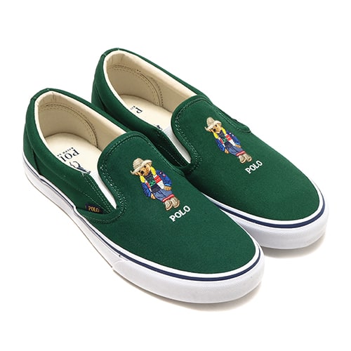 POLO RALPH LAUREN KEATON-SLIPON BEAR FOREST 22FW-I