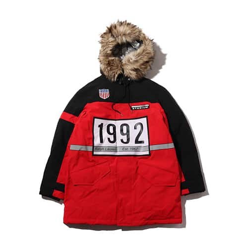 black ralph lauren jacket red logo