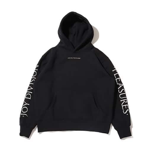 PLEASURES x Joy Division TEAR US APART HOODIE BLACK